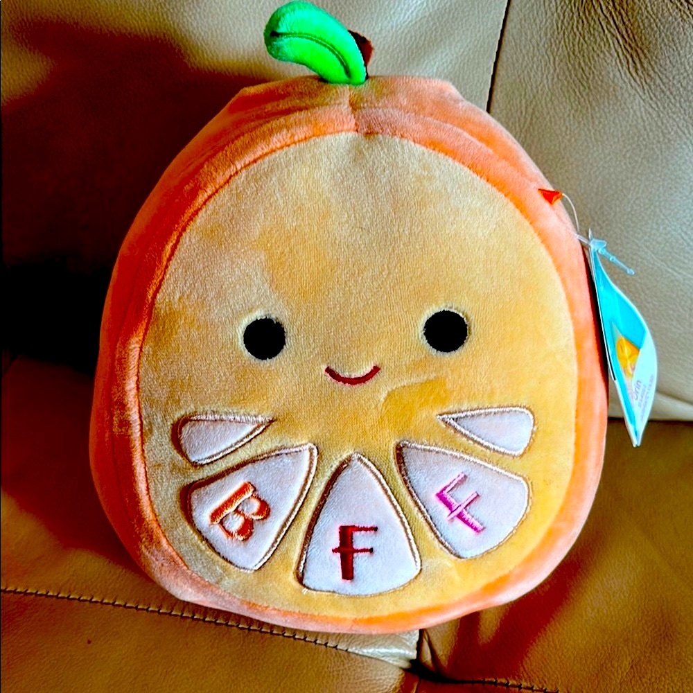 SQUISHMALLOWS 8 inches ORIN THE ORANGE 🍊🧡💚
